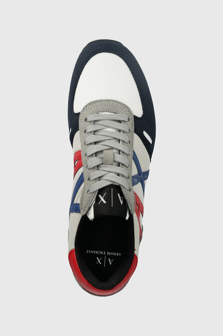 Armani Exchange Sneakers boty XUX017.XCC68.S278 šedá barva XUX017 XCC68 S278 - Pepit.cz