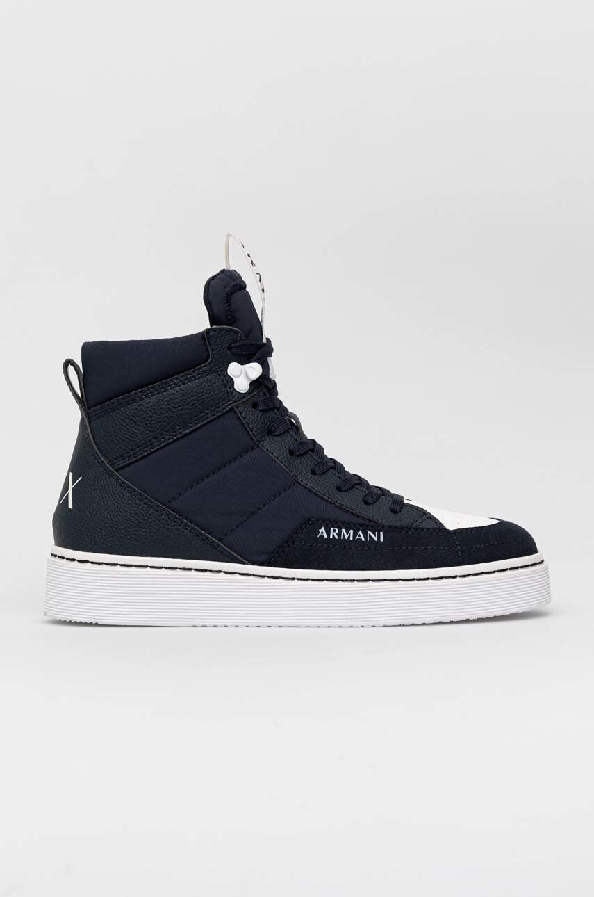 Armani Exchange Sneakers boty XUZ043.XV640.K487 tmavomodrá barva XUZ043 XV640 K487 - Pepit.cz