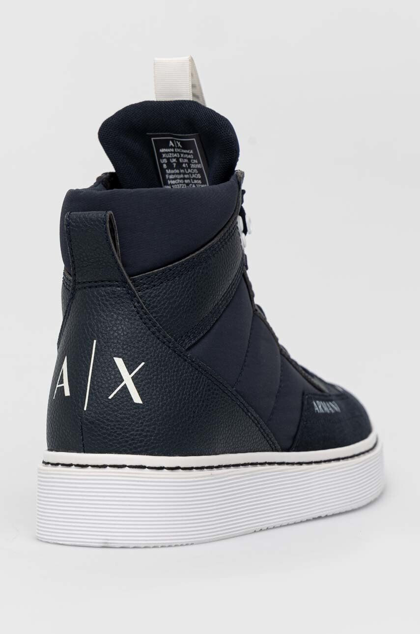 Armani Exchange Sneakers boty XUZ043.XV640.K487 tmavomodrá barva XUZ043 XV640 K487 - Pepit.cz