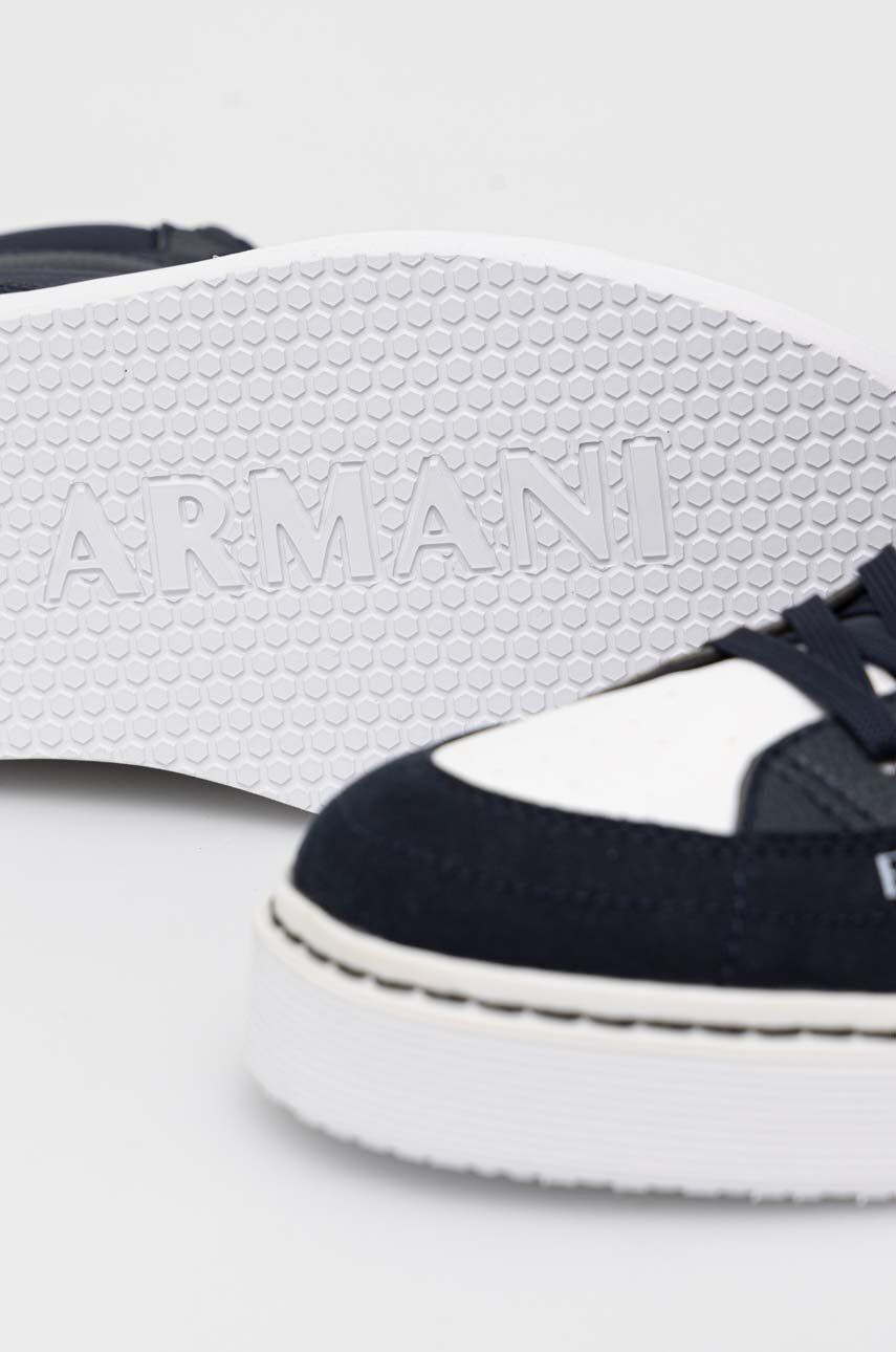 Armani Exchange Sneakers boty XUZ043.XV640.K487 tmavomodrá barva XUZ043 XV640 K487 - Pepit.cz