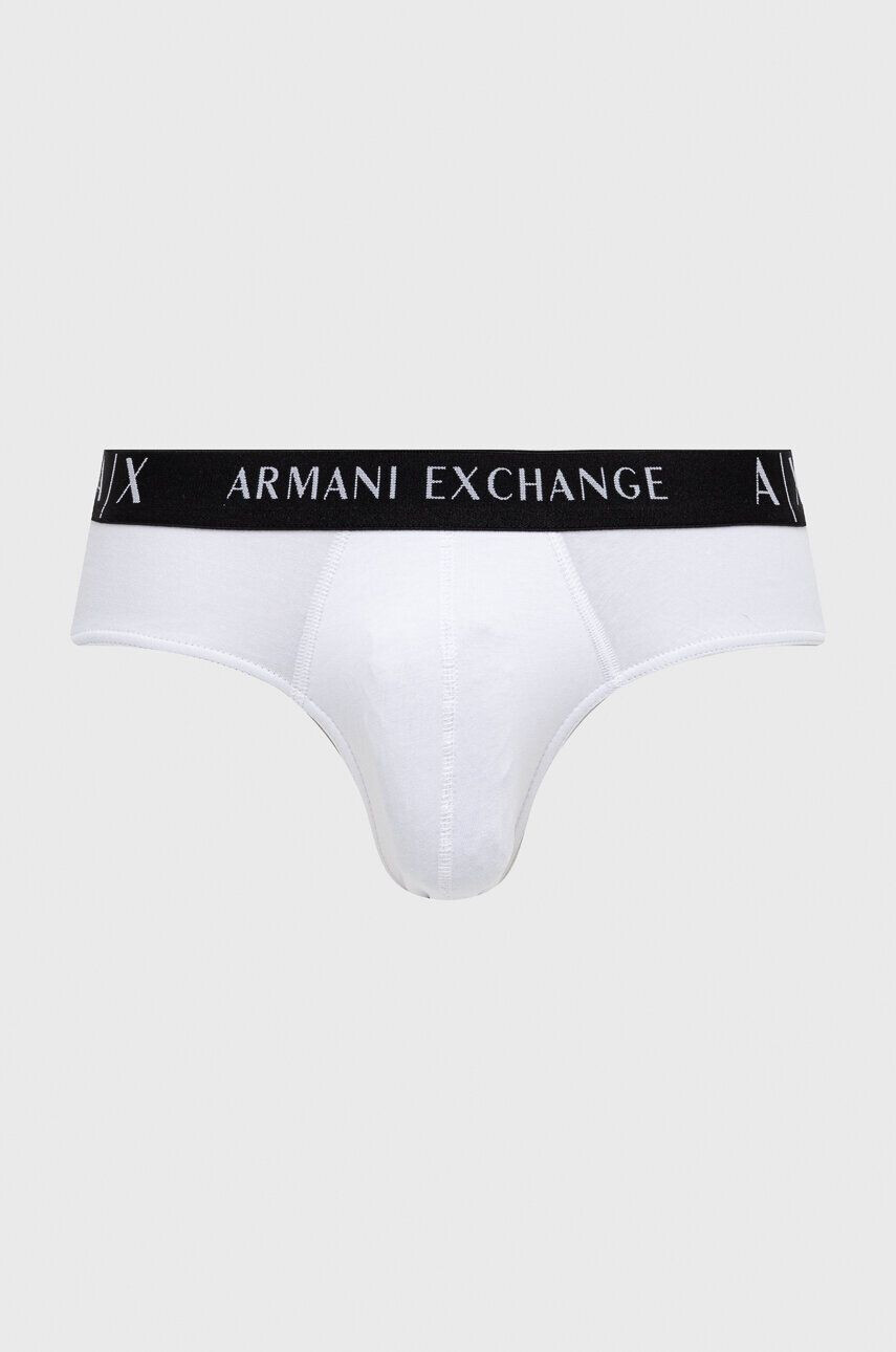 Armani Exchange Spodní prádlo 2-pack pánské bílá barva - Pepit.cz