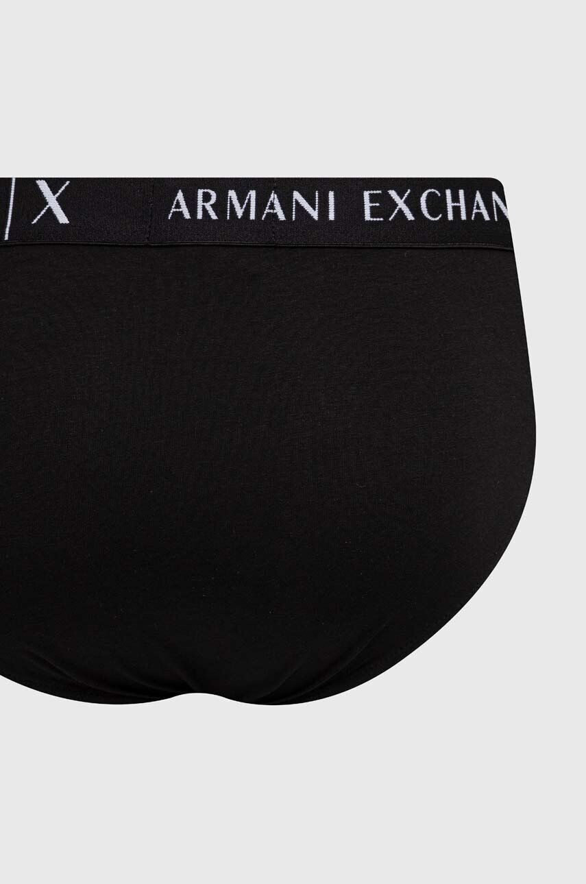 Armani Exchange Spodní prádlo 2-pack pánské černá barva - Pepit.cz