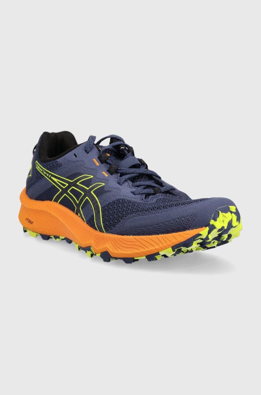 Asics Běžecké boty Trabuco Terra 2 tmavomodrá barva - Pepit.cz