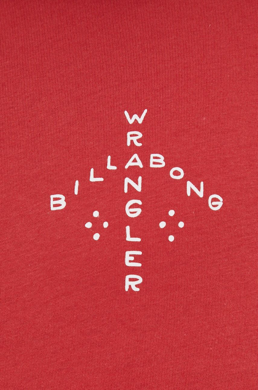 Billabong Bavlněné tričko X Wrangler - Pepit.cz