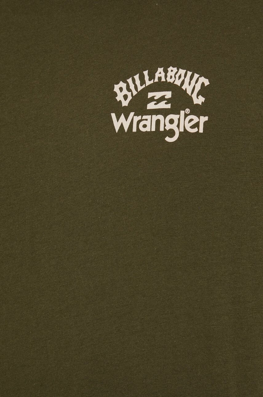 Billabong Bavlněné tričko X Wrangler - Pepit.cz