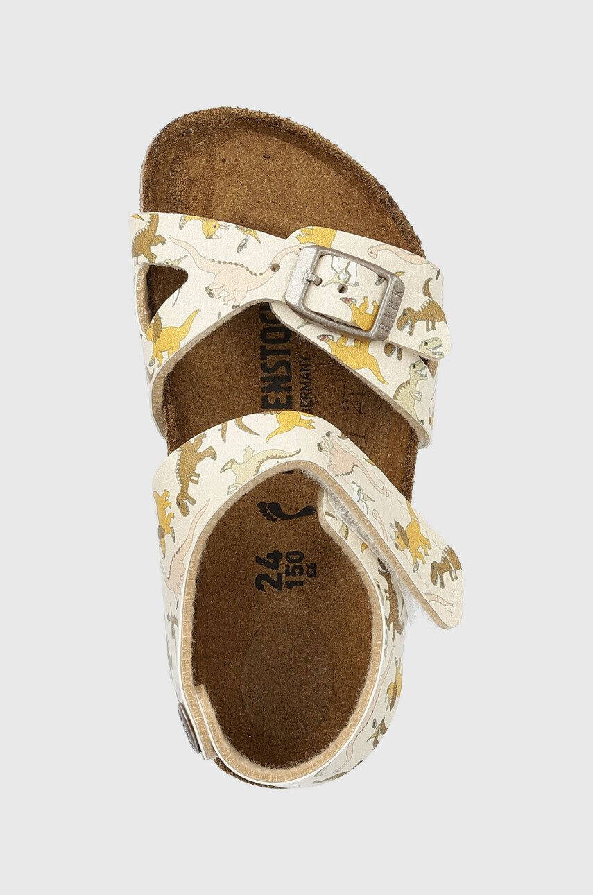 Birkenstock Dětské sandály béžová barva - Pepit.cz