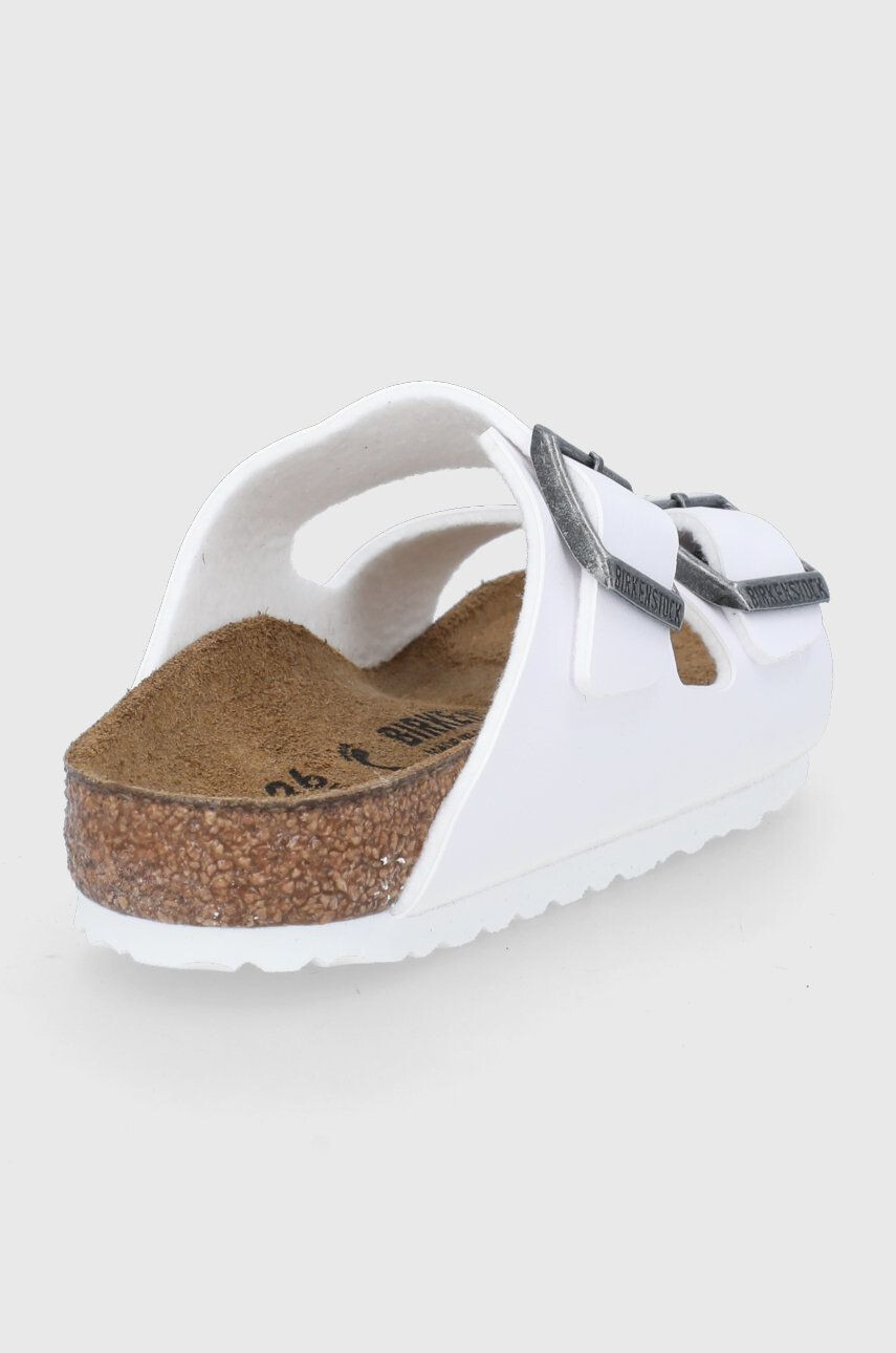 Birkenstock Dětské pantofle bílá barva - Pepit.cz