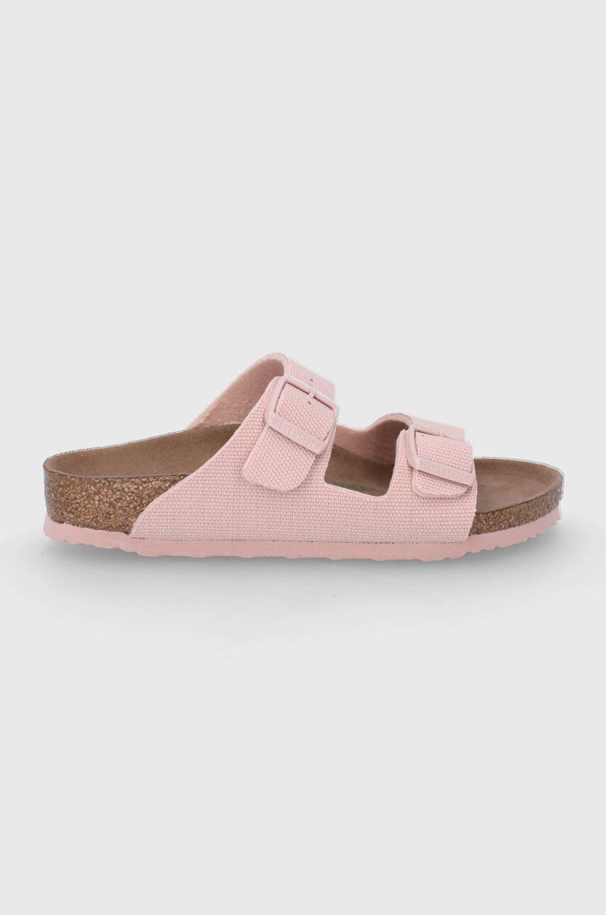 Birkenstock Dětské pantofle růžová barva - Pepit.cz