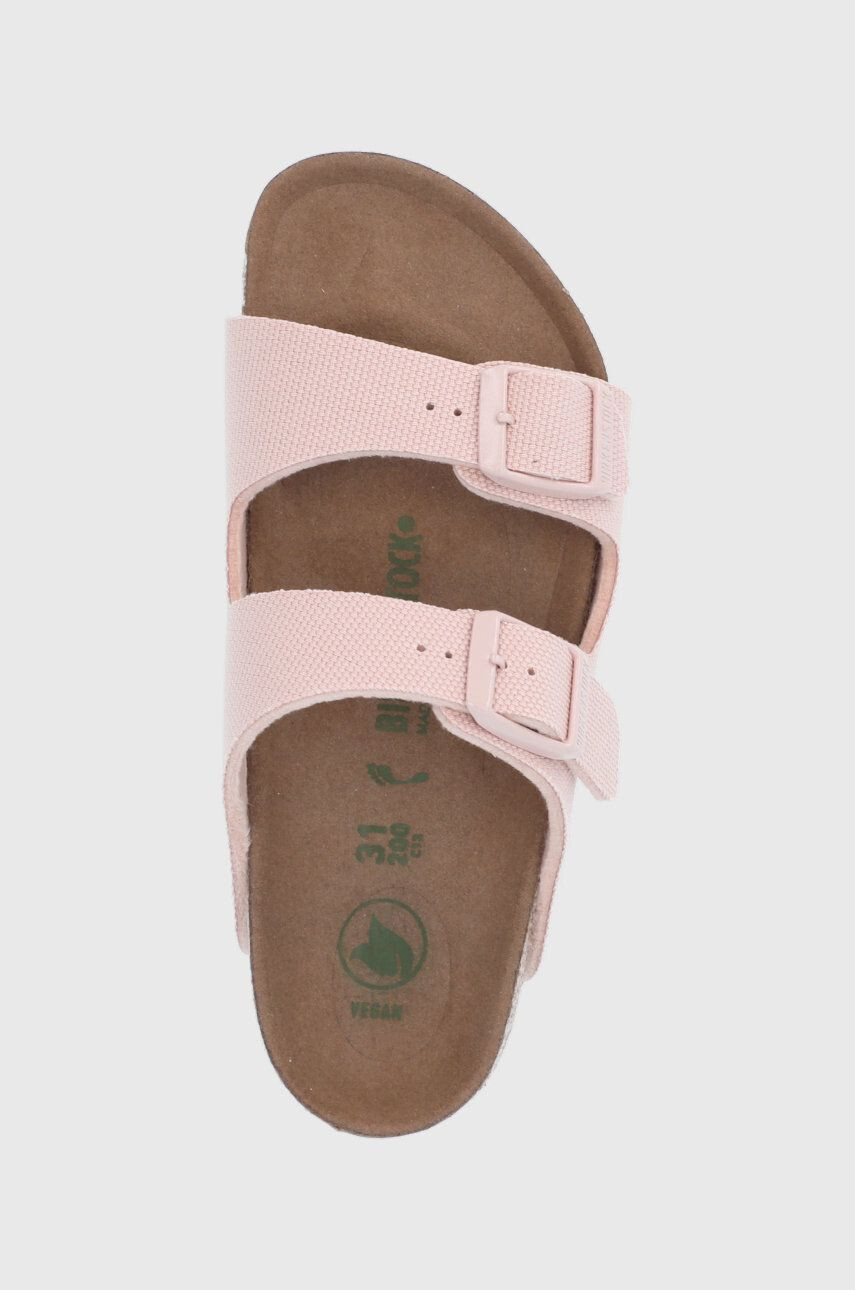 Birkenstock Dětské pantofle růžová barva - Pepit.cz