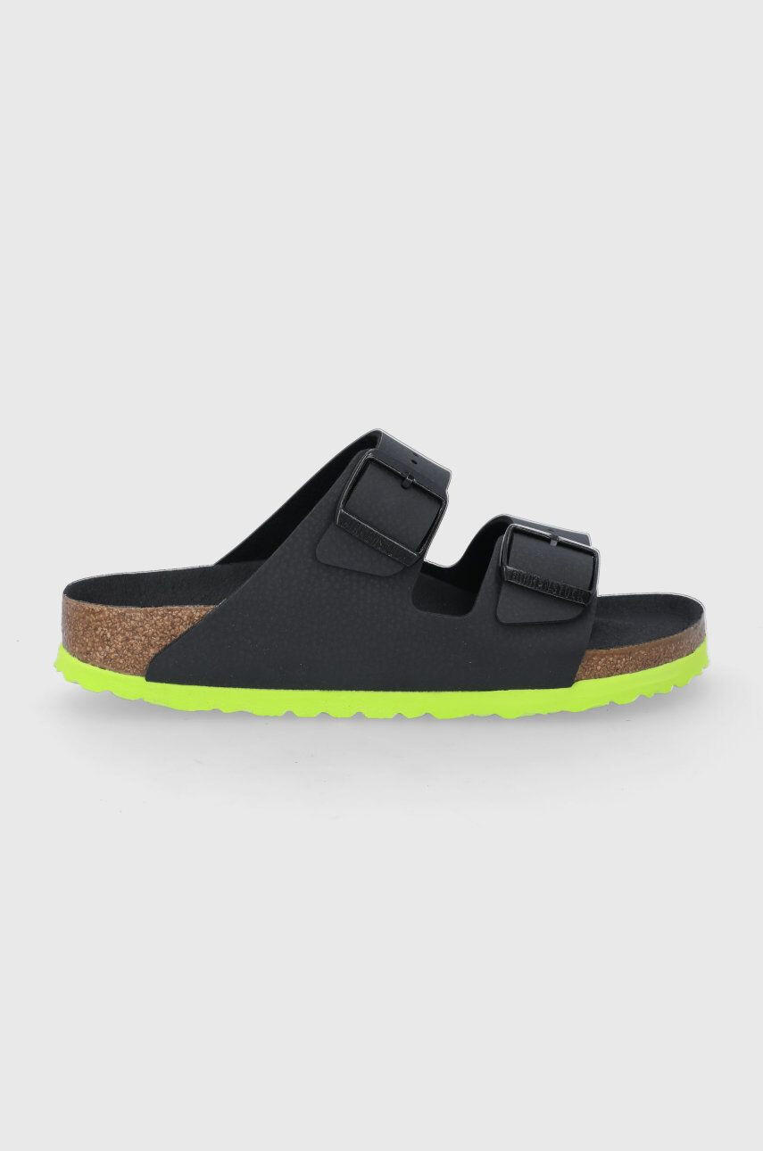 Birkenstock Dětské pantofle černá barva - Pepit.cz