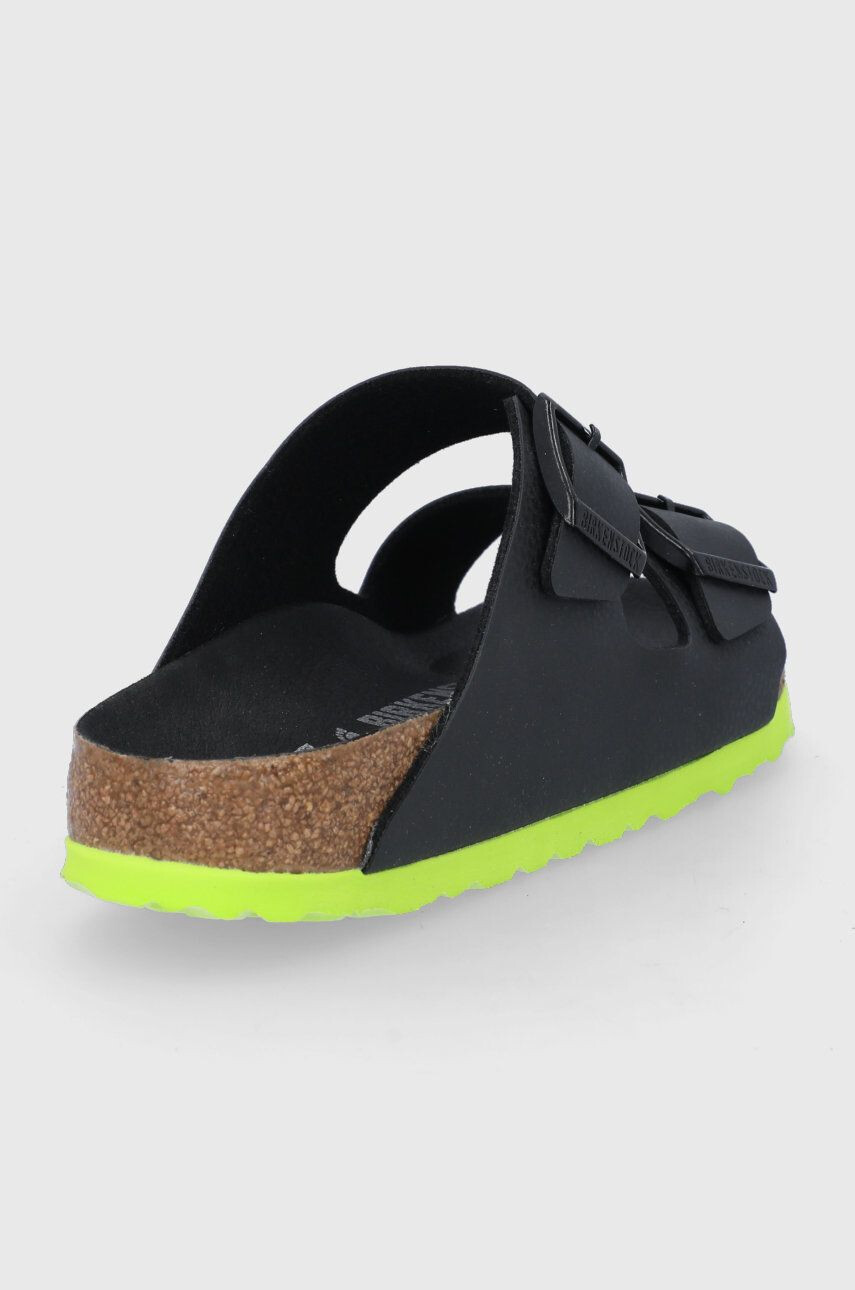 Birkenstock Dětské pantofle černá barva - Pepit.cz