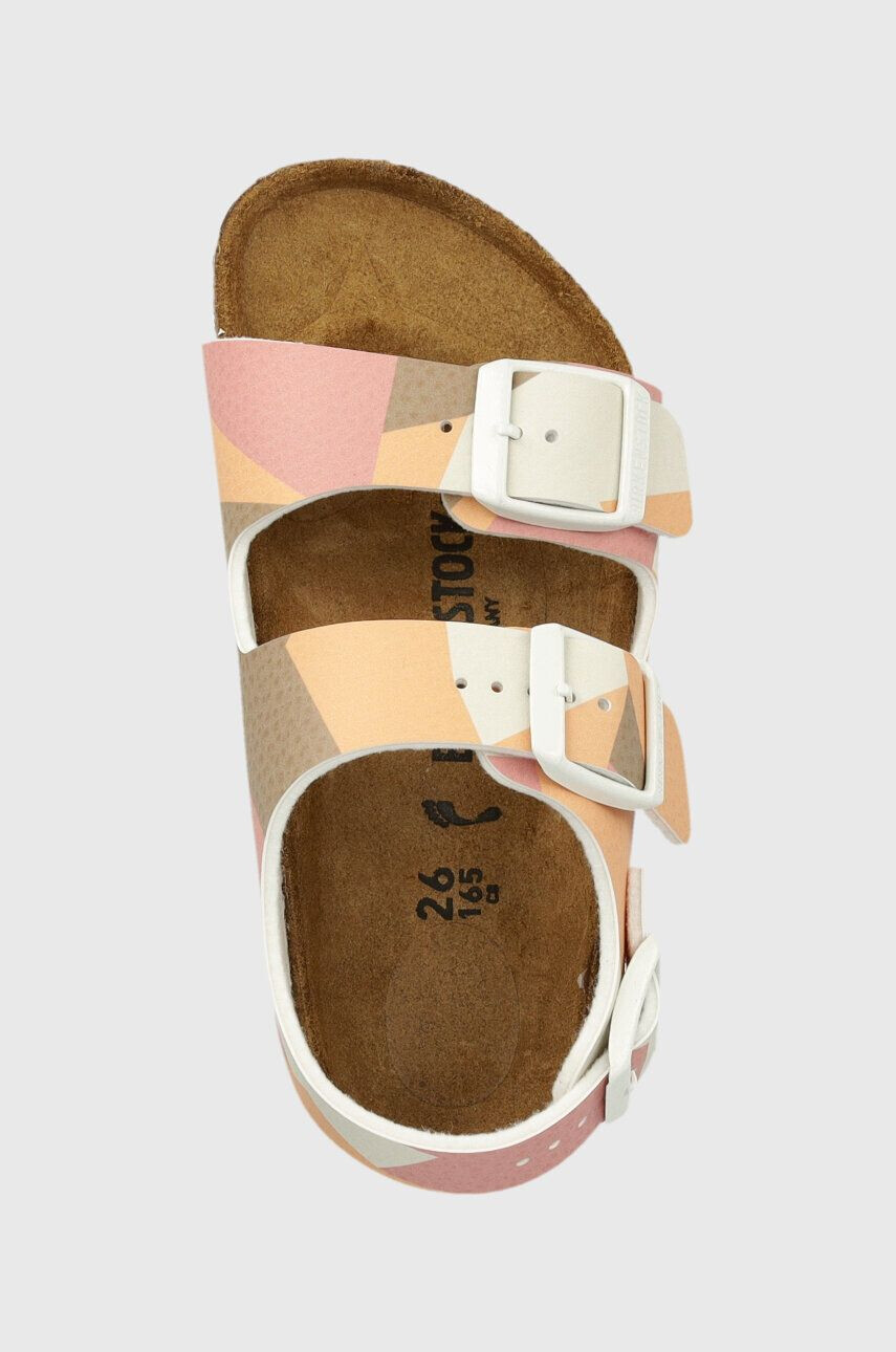 Birkenstock Dětské sandály oranžová barva - Pepit.cz