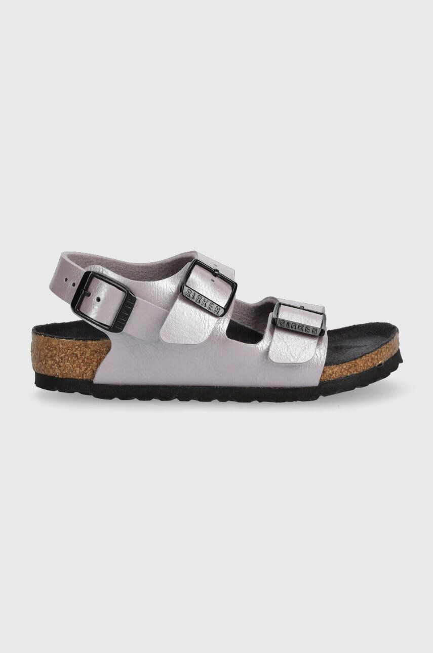 Birkenstock Dětské sandály Milano fialová barva - Pepit.cz