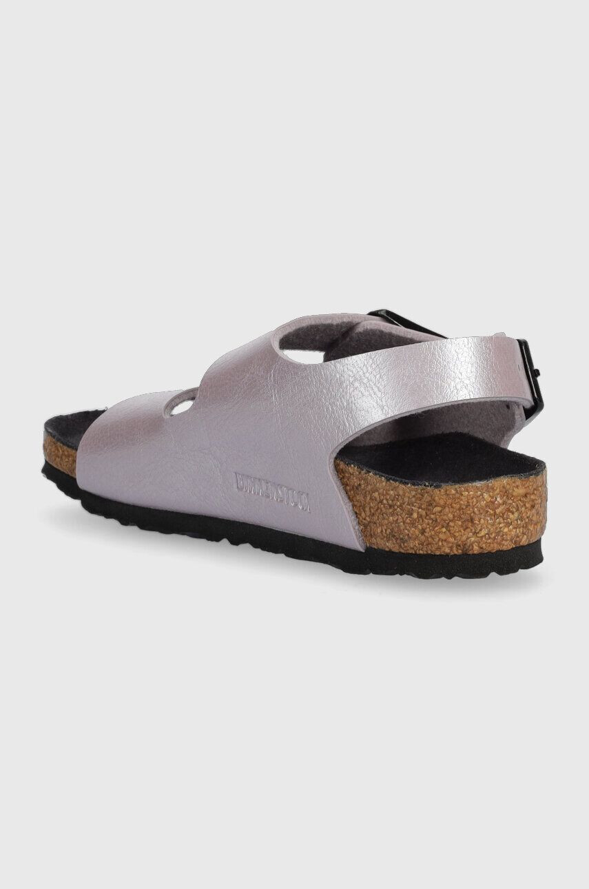 Birkenstock Dětské sandály Milano fialová barva - Pepit.cz