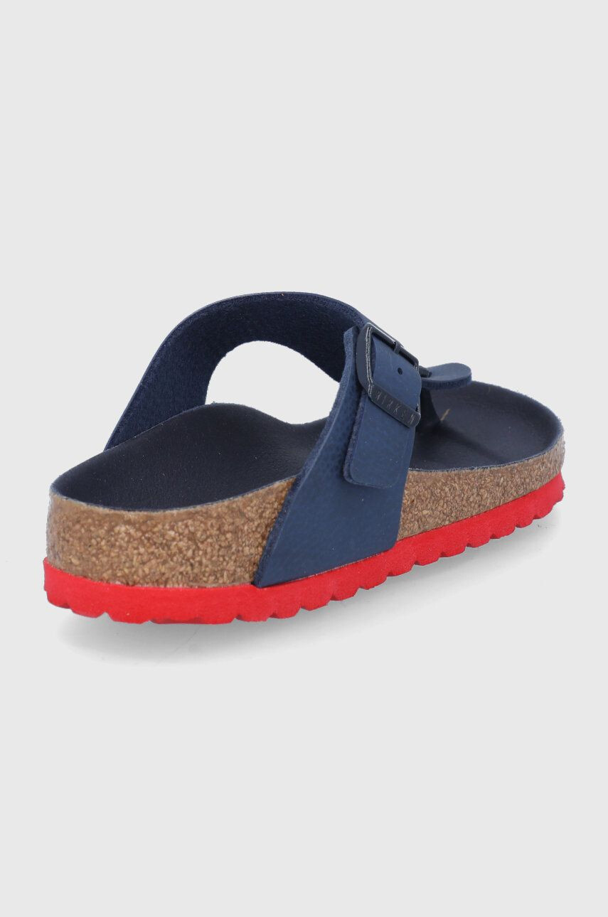 Birkenstock Dětské žabky tmavomodrá barva - Pepit.cz