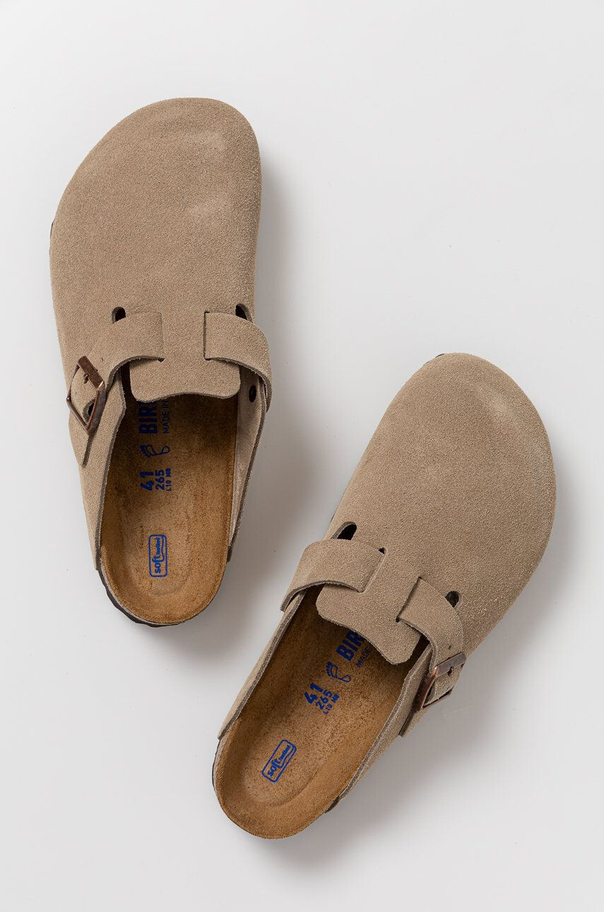 Birkenstock Kožené pantofle - Pepit.cz