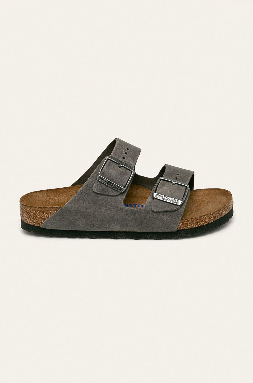 Birkenstock Kožené pantofle Arizona FL SFB - Pepit.cz