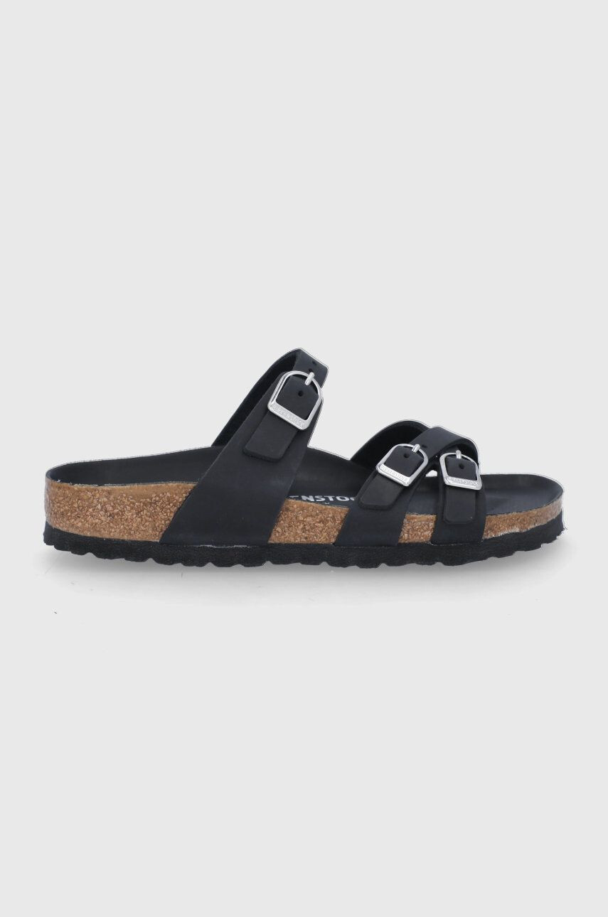 Birkenstock Kožené pantofle Franca - Pepit.cz