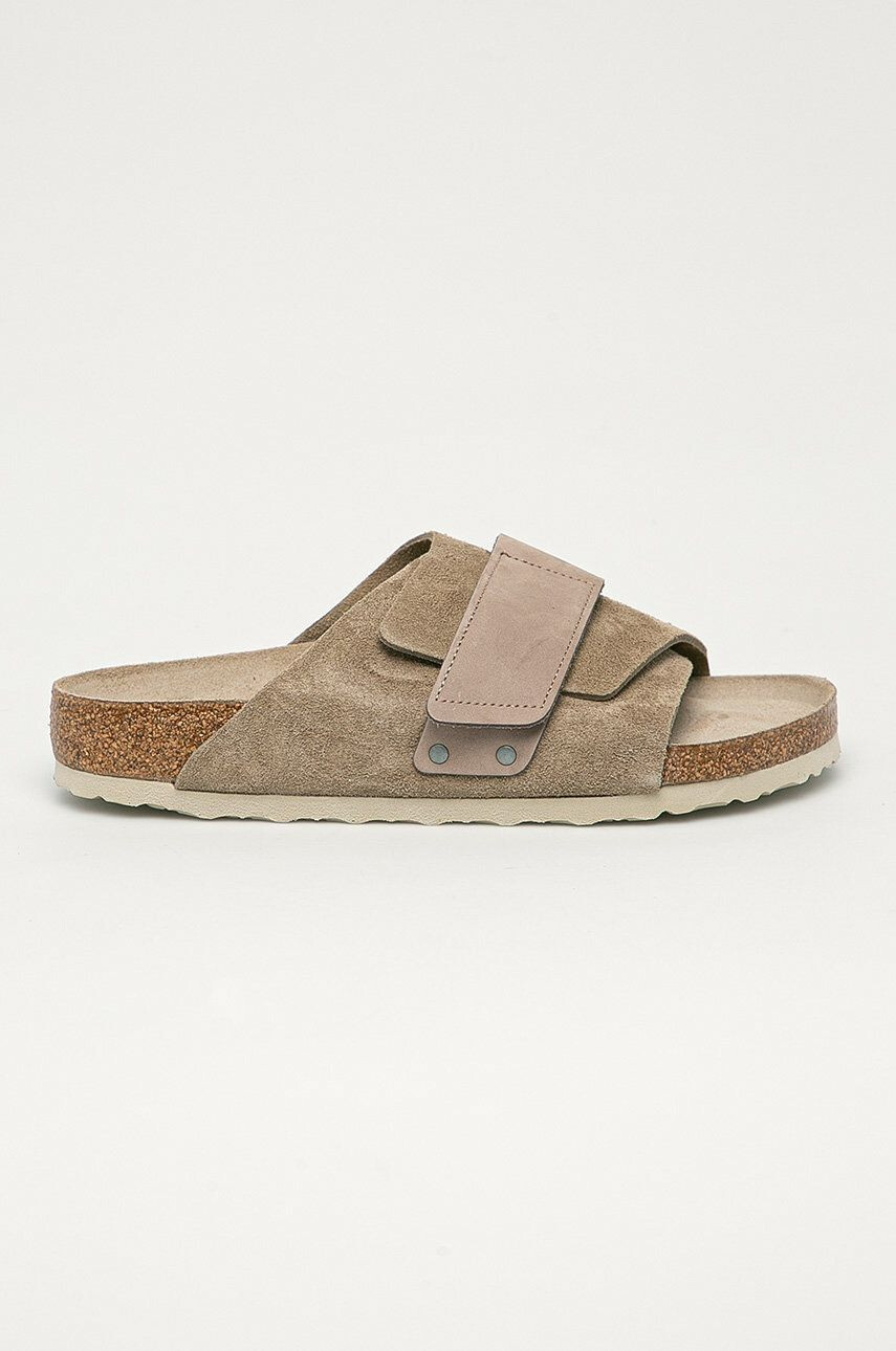 Birkenstock Kožené pantofle Kyoto - Pepit.cz