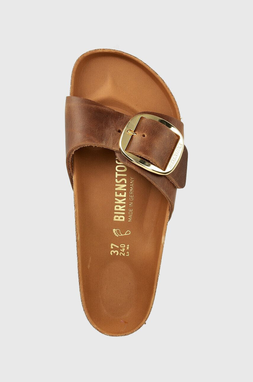 Birkenstock Kožené pantofle MADRID BIG BUCKLE - Pepit.cz