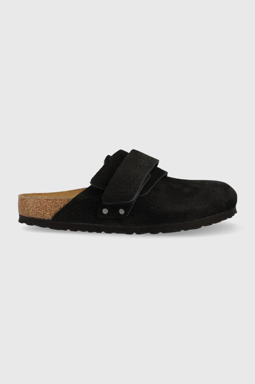 Birkenstock Kožené pantofle Nagoya pánské černá barva 1020413 - Pepit.cz