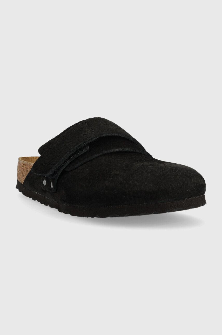 Birkenstock Kožené pantofle Nagoya pánské černá barva 1020413 - Pepit.cz