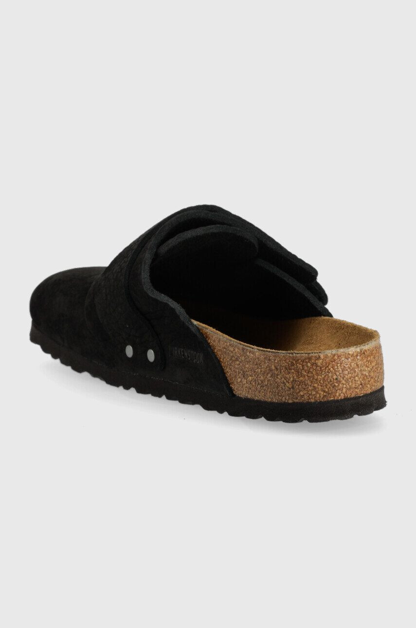 Birkenstock Kožené pantofle Nagoya pánské černá barva 1020413 - Pepit.cz