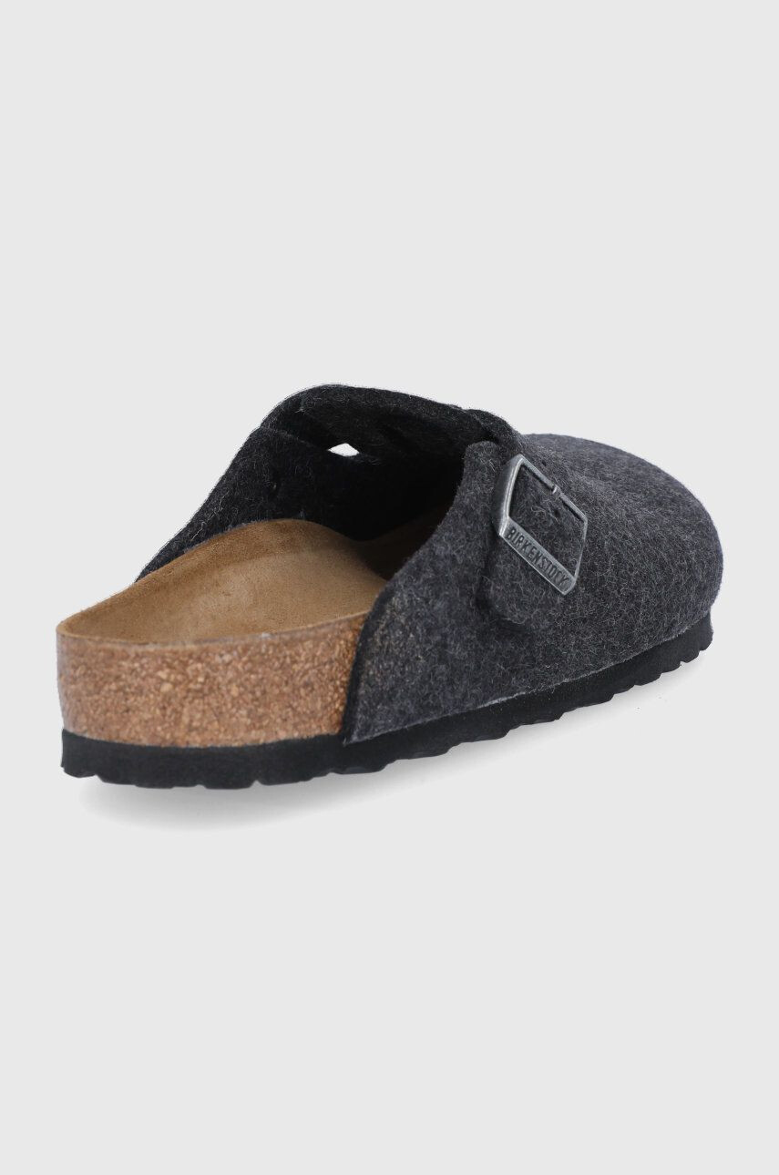 Birkenstock Kožené papuče tmavomodrá barva - Pepit.cz