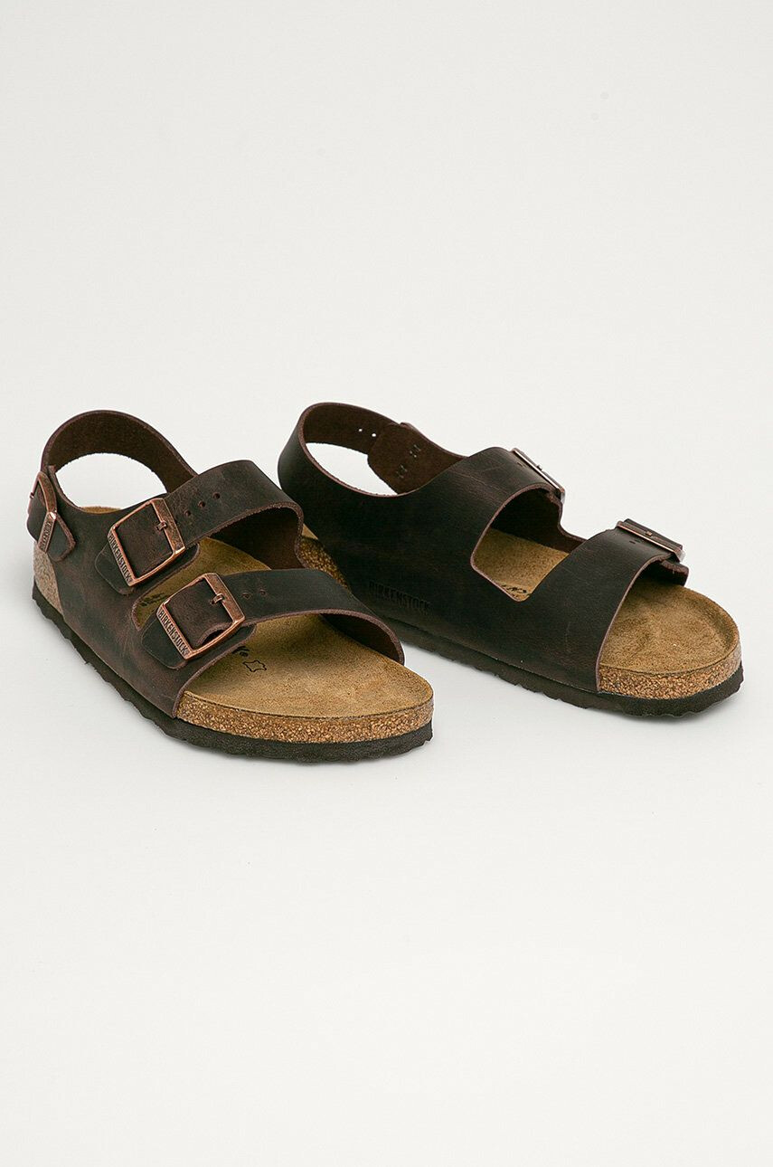 Birkenstock Kožené sandály Milano - Pepit.cz