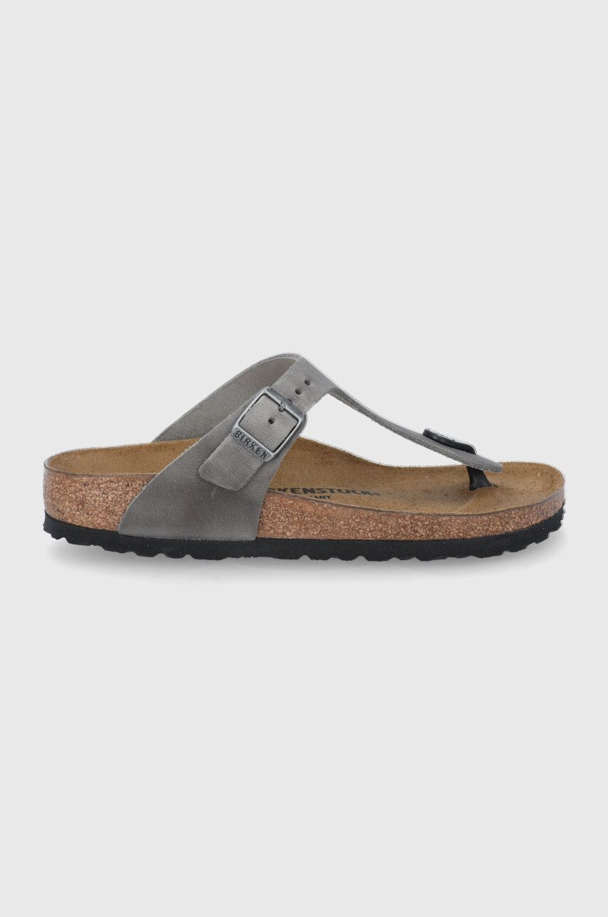 Birkenstock Kožené žabky FL Gizeh - Pepit.cz