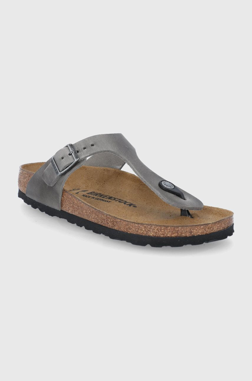 Birkenstock Kožené žabky FL Gizeh - Pepit.cz