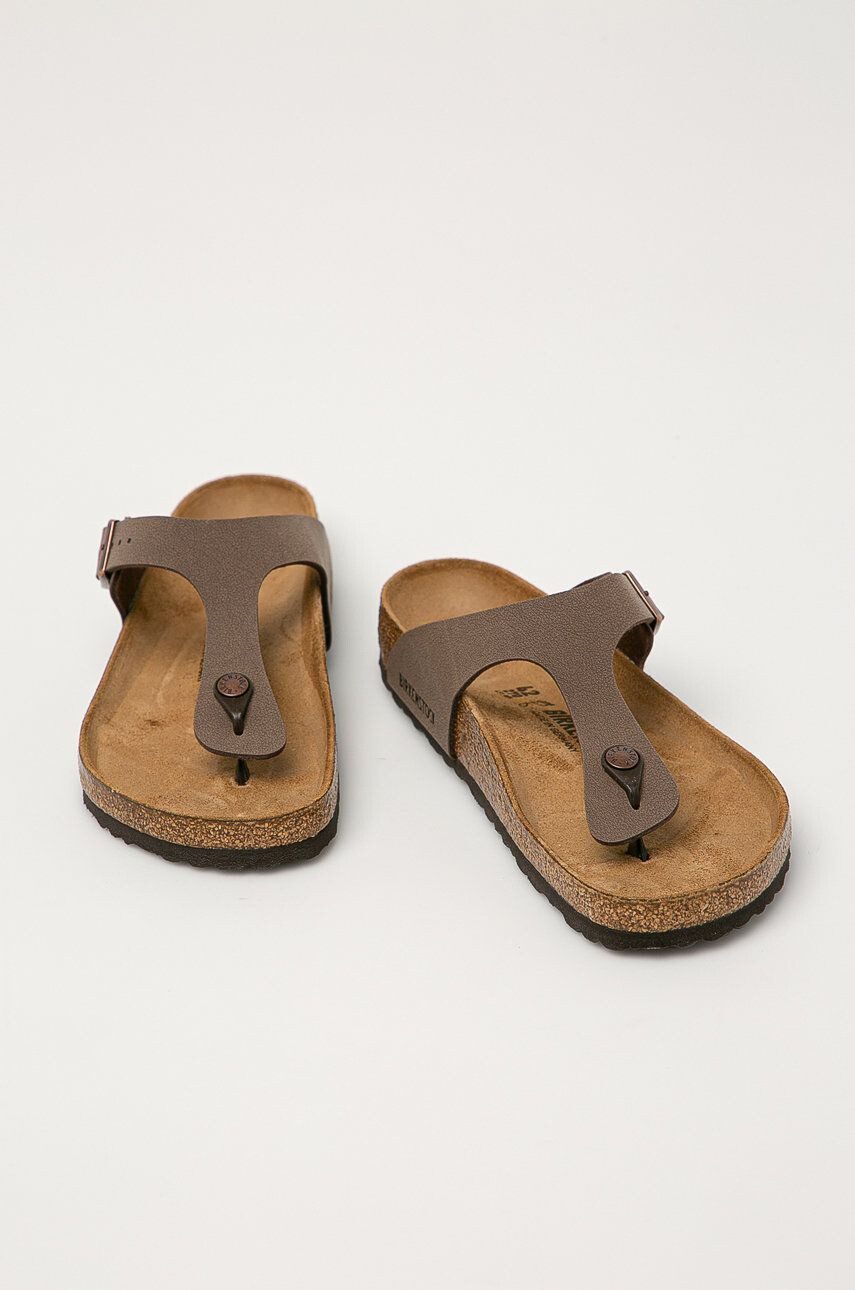 Birkenstock Žabky Gizeh pánské hnědá barva 43751.M - Pepit.cz