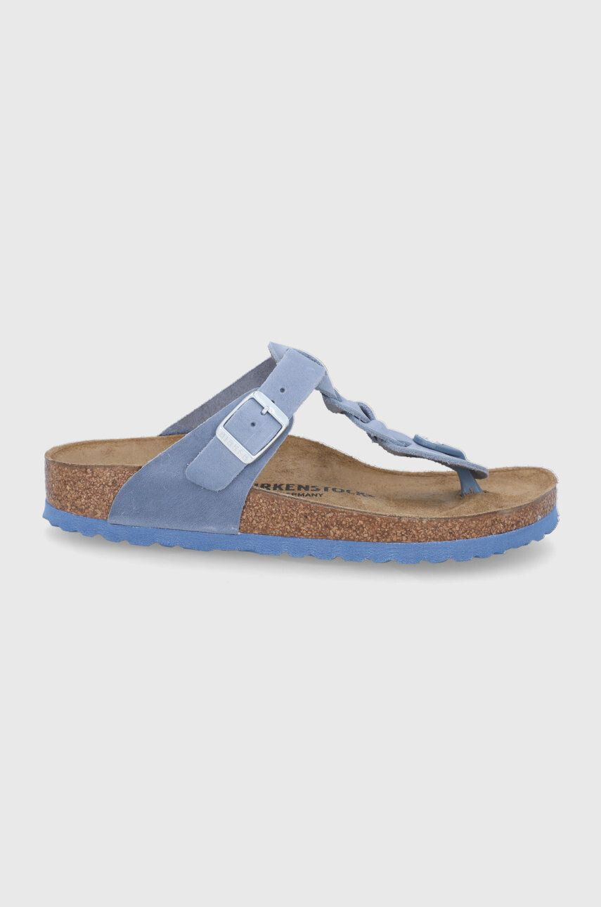 Birkenstock Kožené žabky Gizeh Braided - Pepit.cz