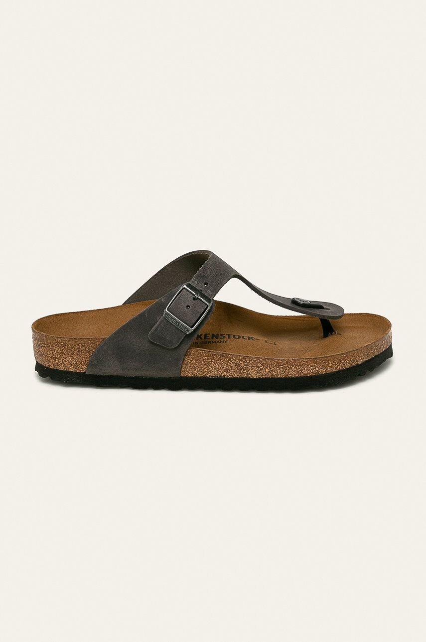 Birkenstock Kožené žabky Gizeh FL - Pepit.cz