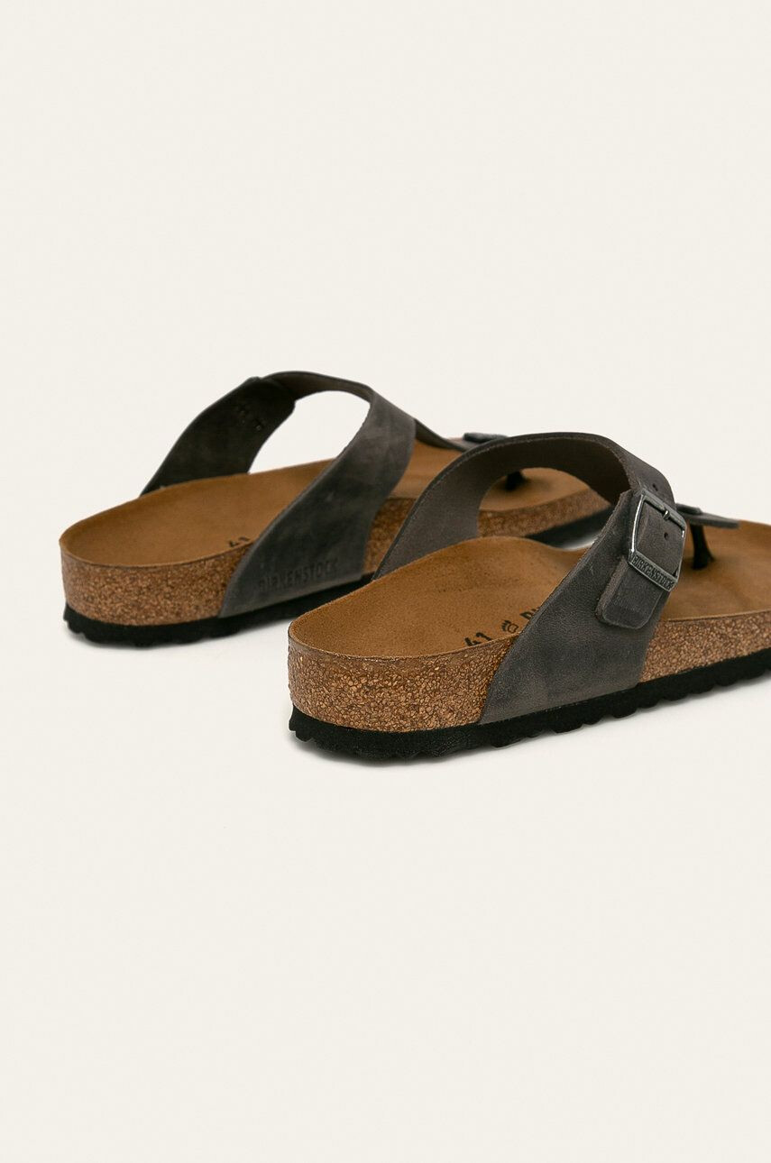 Birkenstock Kožené žabky Gizeh FL - Pepit.cz