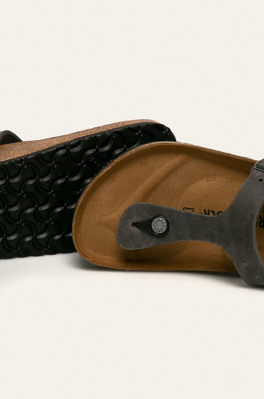 Birkenstock Kožené žabky Gizeh FL - Pepit.cz