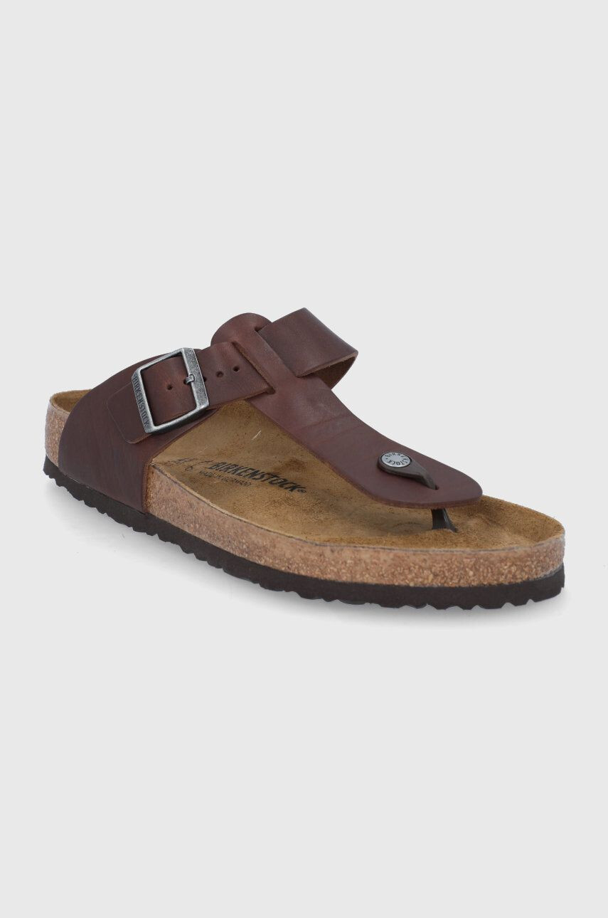 Birkenstock Kožené žabky Medina - Pepit.cz