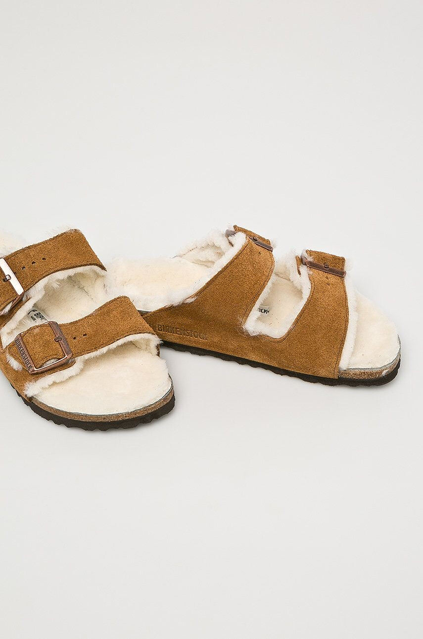 Birkenstock Pantofle Arizona hnědá barva 1001135-Mink - Pepit.cz