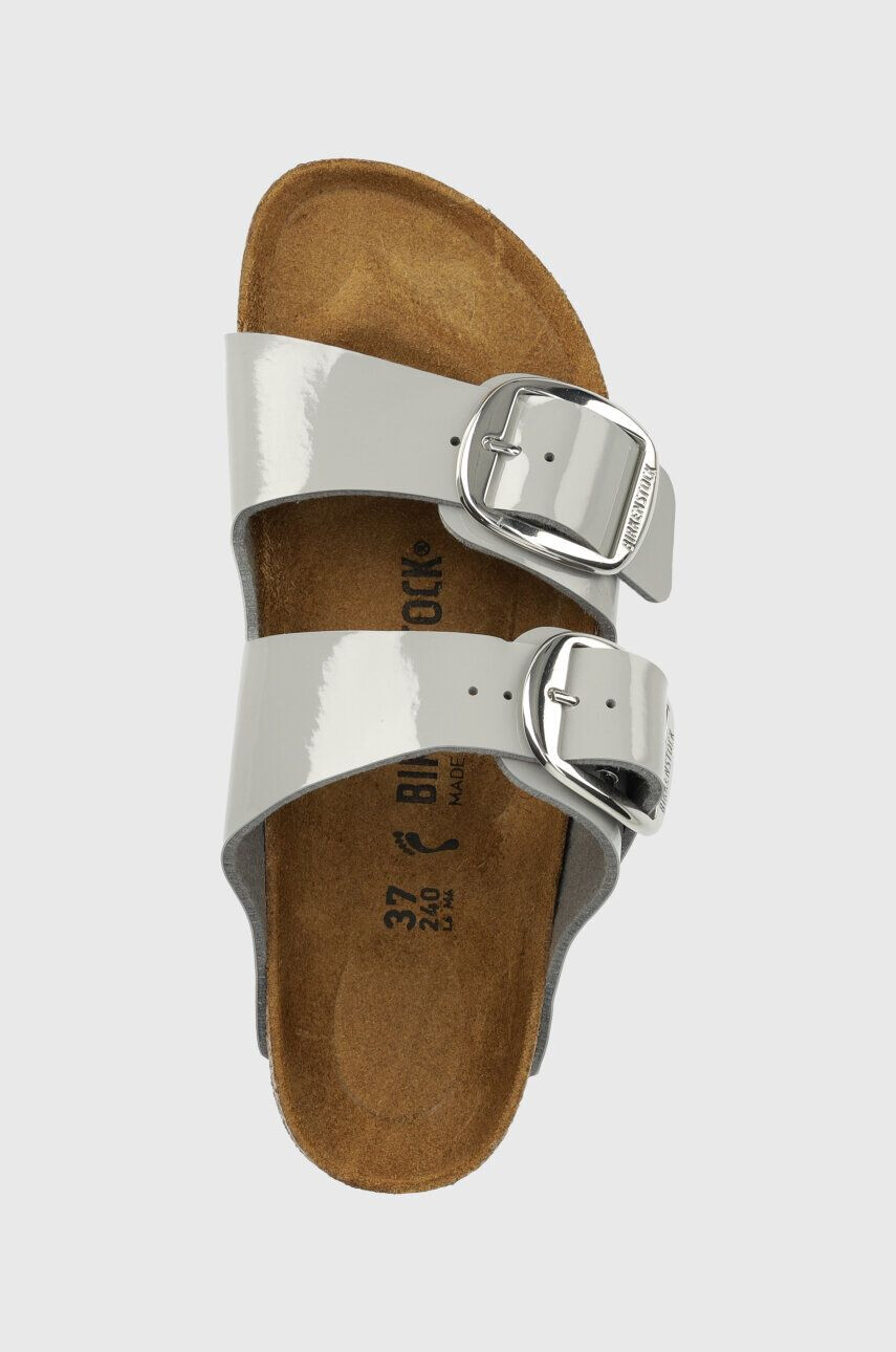 Birkenstock Pantofle Arizona dámské stříbrná barva Arizona BB - Pepit.cz