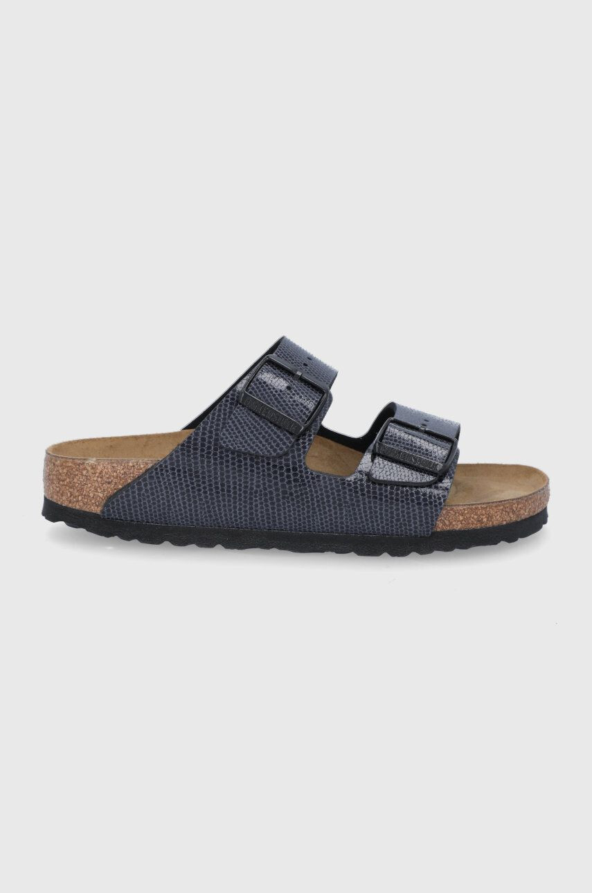 Birkenstock Pantofle dámské tmavomodrá barva - Pepit.cz