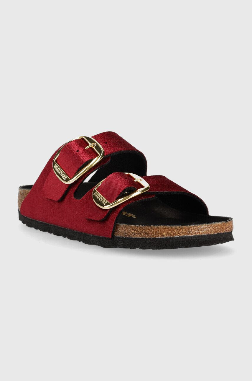 Birkenstock Pantofle Arizona Bb dámské vínová barva - Pepit.cz