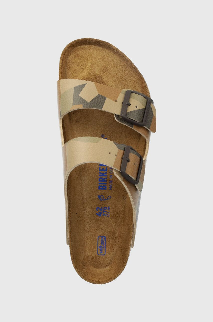 Birkenstock Pantofle ARIZONA SFB pánské zelená barva 1024651 - Pepit.cz