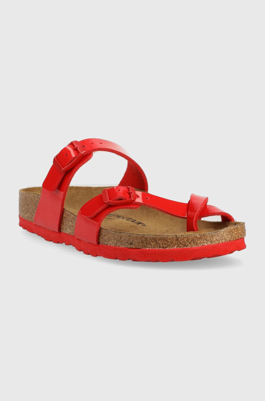 Birkenstock Pantofle Mayari dámské zelená barva 1025558 - Pepit.cz