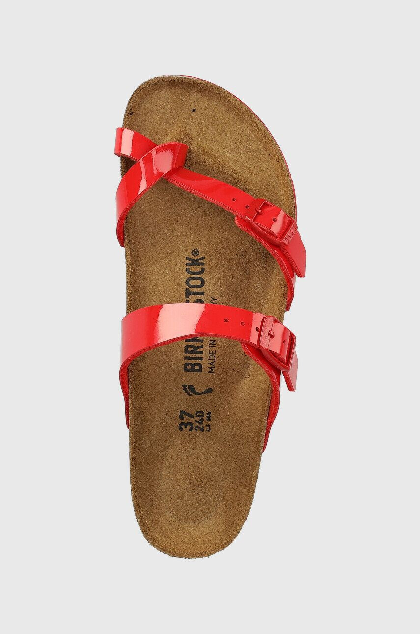 Birkenstock Pantofle Mayari dámské zelená barva 1025558 - Pepit.cz