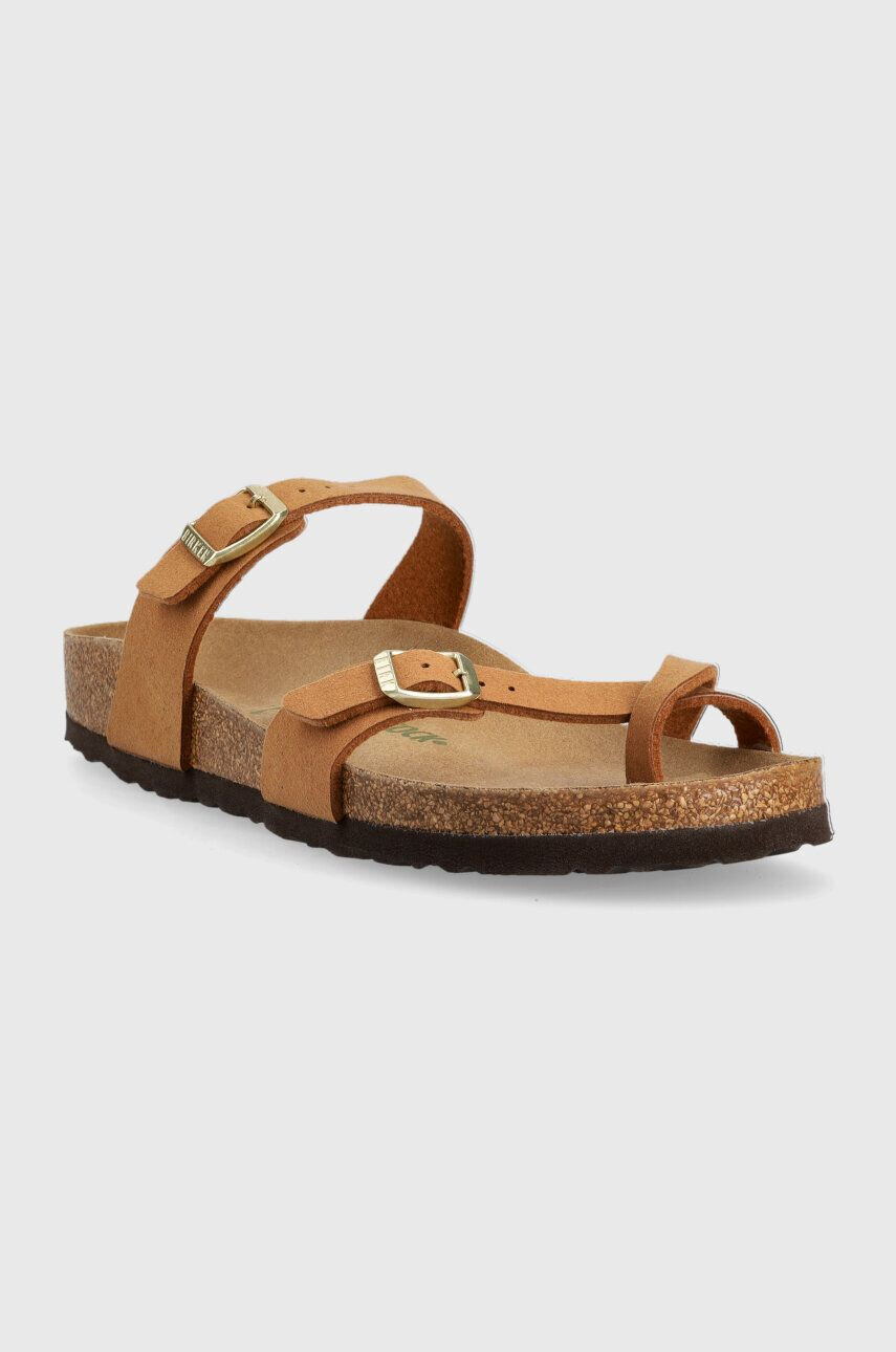 Birkenstock Pantofle Mayari dámské hnědá barva 1024132 - Pepit.cz