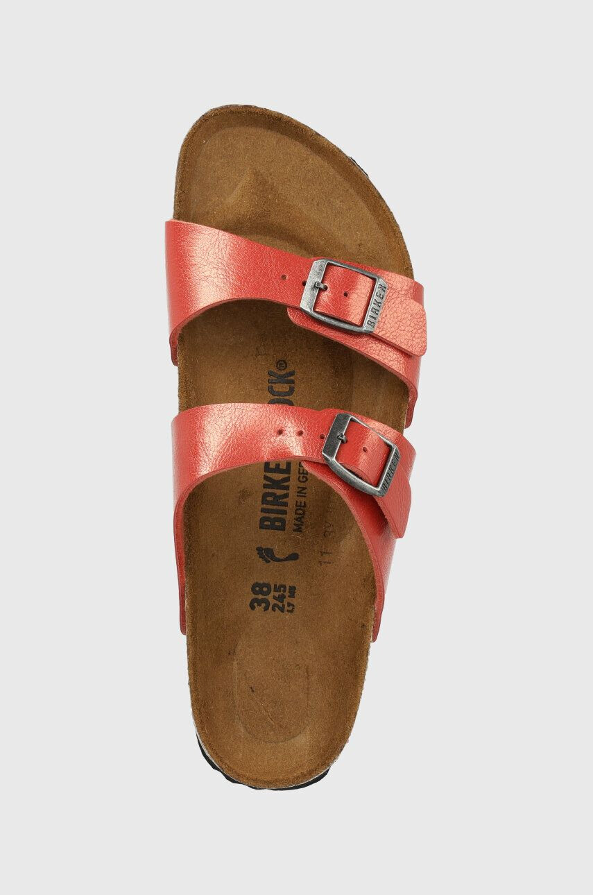 Birkenstock Pantofle Sydney dámské červená barva 1026162 - Pepit.cz