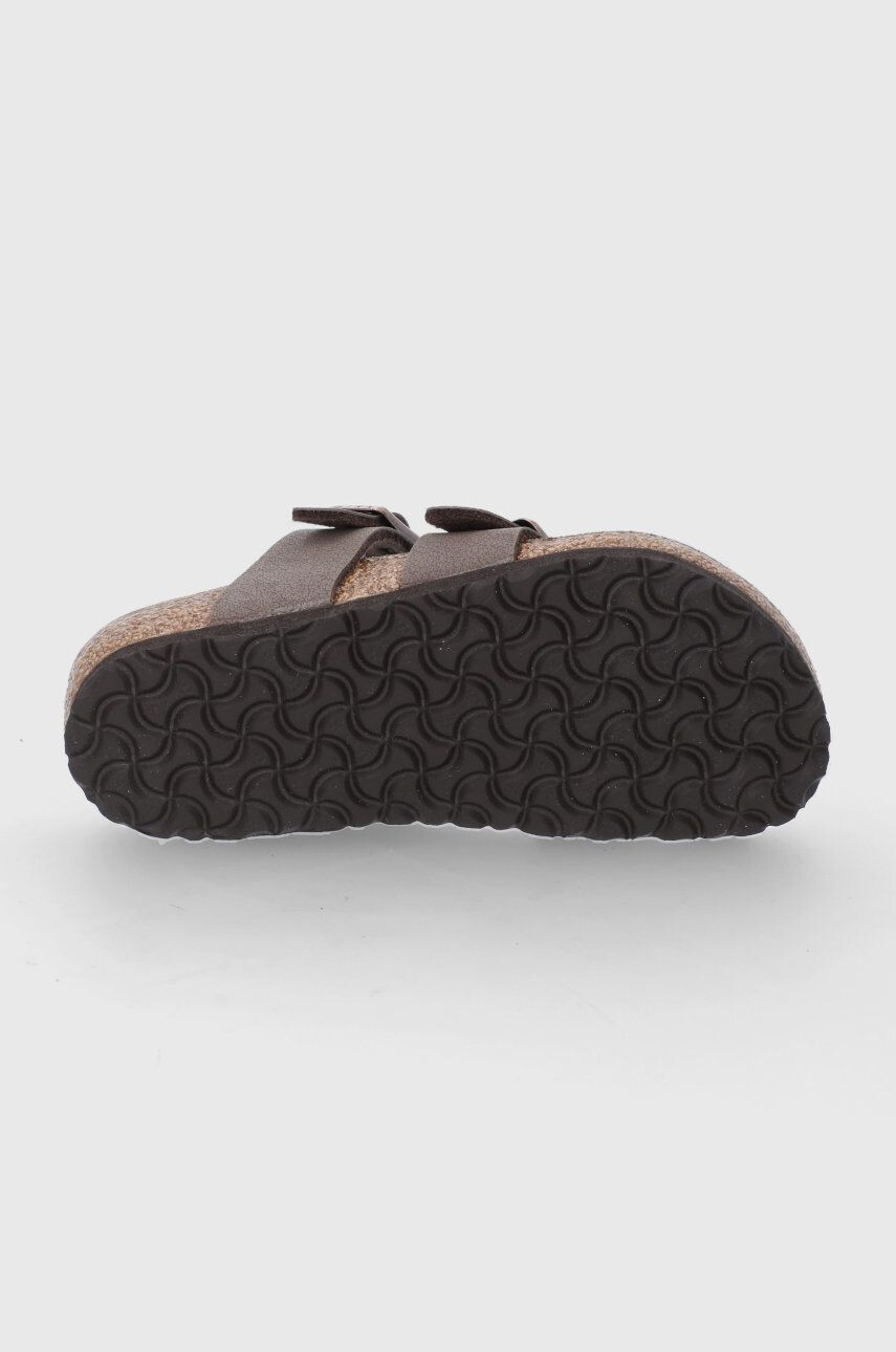 Birkenstock Semišové pantofle hnědá barva - Pepit.cz