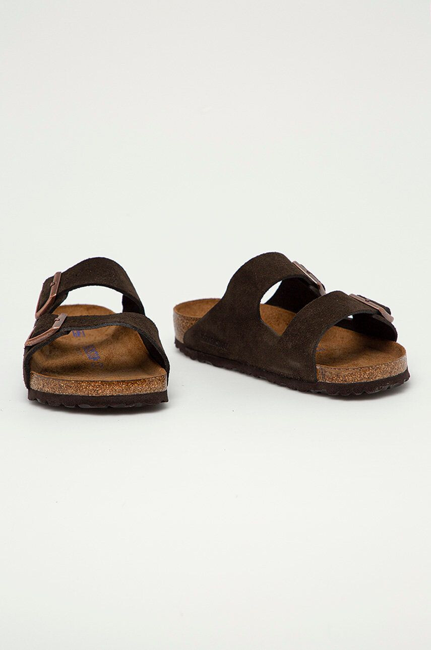 Birkenstock Semišové pantofle Arizona 951311-Mocca - Pepit.cz