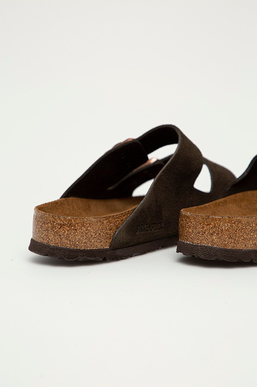 Birkenstock Semišové pantofle Arizona 951311-Mocca - Pepit.cz