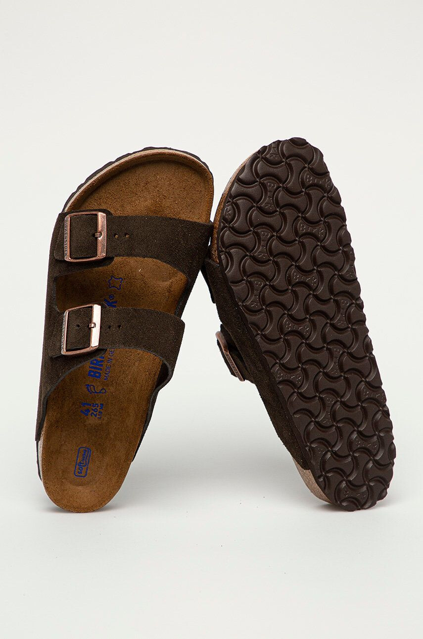 Birkenstock Semišové pantofle Arizona 951311-Mocca - Pepit.cz